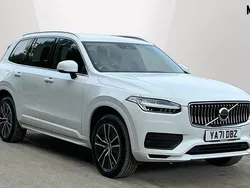 Solid ice white Used 2022 Volvo XC90 Momentum SUV | £34,295 (Super price)