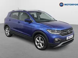 Blue Used 2023 VW T-Cross SEL SUV | £17,999 (Fair price)