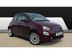 Red Used 2020 Fiat 500 Lounge Hatchback | £6,941 (Fair price)