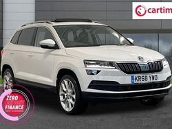 White Used 2018 Skoda Karoq SUV | £14,299 (Fair price)