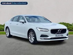 White Used 2020 Volvo S90 Momentum Sedan | £17,473 (Fair price)