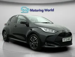 Black Used 2022 Toyota Yaris Hybrid Design Hatchback | £16,800 (Fair price)