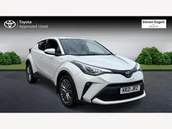 White Used 2021 Toyota C-HR SUV | £19,807 (Fair price)