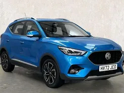 Blue Used 2022 MG ZS Exclusive Sedan | £14,542 (Fair price)