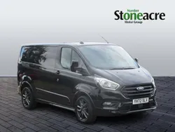 Black Used 2022 Ford Transit Custom Sport Van | £22,490 (Fair price)