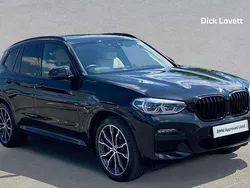 Black Used 2020 BMW X3 M Sport SUV | £32,222 (Fair price)