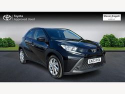 Black Used 2023 Toyota Aygo PURE Hatchback | £11,974 (Fair price)