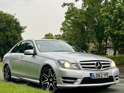 Silver Used 2012 Mercedes C180 AMG Sedan | £6,295 (Good price)