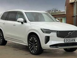 Crystal white Used 2025 Volvo XC90 Ultra SUV | £56,490