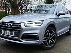 Silver Used 2018 Audi Q5 S-Line SUV | £15,390