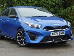 Blue Used 2025 Kia Ceed GT-Line Hatchback | £20,594 (Fair price)