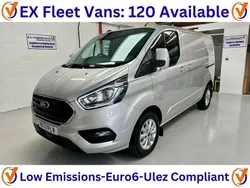 Silver Used 2021 Ford Transit Custom Limited | £18,499 (Fair price)