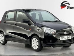 Black Used 2017 Suzuki Celerio Hatchback | £5,799 (Fair price)