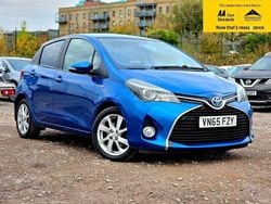 Blue Used 2015 Toyota Yaris Hybrid Sport Hatchback | £8,888 (A bit pricey)