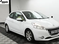 White Used 2014 Peugeot 208 Active Hatchback | £3,995 (Fair price)