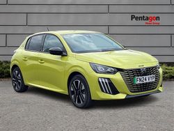 Blue Used 2024 Peugeot e-208 Style Hatchback | £21,500