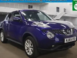 Blue Used 2018 Nissan Juke N-Connecta SUV | £8,300 (Good price)
