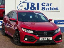 Red Used 2017 Honda Civic SR Hatchback | £8,995 (Fair price)