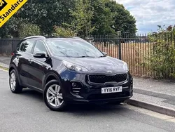 Black Used 2016 Kia Sportage 2 SUV | £8,295 (Fair price)