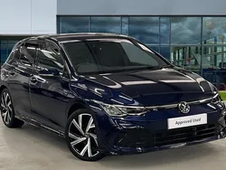 Atlantic blue metallic Used 2023 VW Golf VIII R-line Hatchback | £25,250 (A bit pricey)