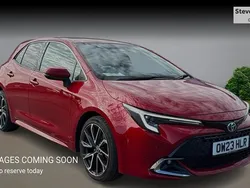 Red Used 2023 Toyota Corolla Hatchback | £23,725 (Expensive)