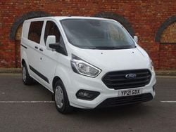 White Used 2021 Ford Transit Custom Trend Van | £13,995 (Fair price)