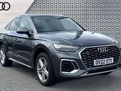 Grey Used 2022 Audi Q5 Sportback S-Line SUV | £30,539 (Good price)