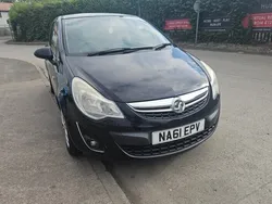 Black Used 2011 Vauxhall Corsa Excite Hatchback | £990 (Good price)