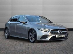 Mojave silver Used 2020 Mercedes A180 AMG line Hatchback | £16,295 (Fair price)