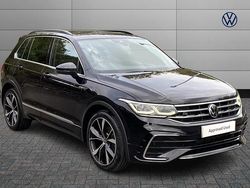 Black Used 2023 VW Tiguan R-line SUV | £25,364 (Fair price)