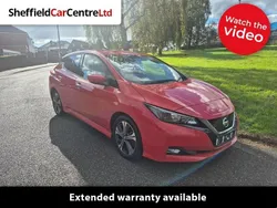 Red Used 2021 Nissan Leaf N-Connecta Hatchback | £8,495 (Fair price)