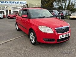 Red Used 2009 Skoda Fabia Hatchback | £3,695