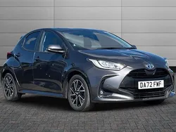 Grey Used 2022 Toyota Yaris Hybrid Design Hatchback | £15,750 (Fair price)