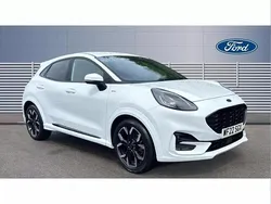 White Used 2022 Ford Puma ST-Line X SUV | £17,160 (Fair price)