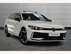 White Used 2025 VW Passat R-line Estate | £34,995