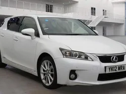 White Used 2012 Lexus CT200h Hatchback | £7,495 (Good price)
