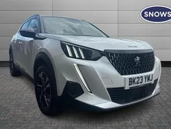 White Used 2023 Peugeot 2008 GT SUV | £17,607 (Fair price)