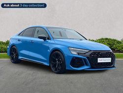 Blue Used 2022 Audi RS3 Sport Hatchback | £49,409 (Fair price)