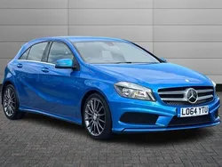 Blue Used 2015 Mercedes A200 AMG Hatchback | £8,640 (Fair price)