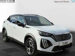 Metallic okenite white Used 2023 Peugeot 2008 GT SUV | £17,495 (Fair price)