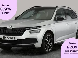 Silver Used 2022 Skoda Kamiq Monte Carlo SUV | £16,557 (Good price)