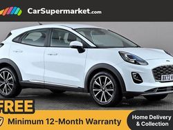 White Used 2022 Ford Puma Gen-E Titanium Hatchback | £11,997 (Fair price)
