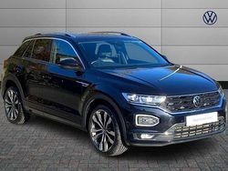 Black Used 2021 VW T-Roc R-line SUV | £20,491 (Good price)