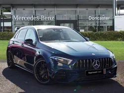 Blue Used 2021 Mercedes A45 AMG Hatchback | £40,995 (A bit pricey)