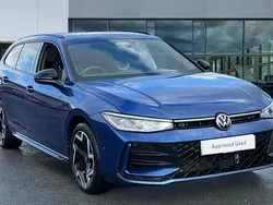 Blue Used 2025 VW Passat R-line Estate | £39,191