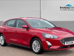 Red Used 2021 Ford Focus Titanium Hatchback | £13,800 (Good price)