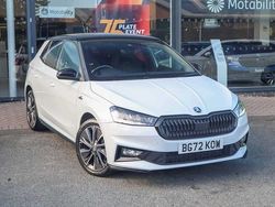 Moon white metallic black magic pearl effect Used 2022 Skoda Fabia Monte Carlo Hatchback | £14,685 (A bit pricey)