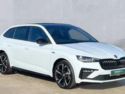 Moon white metallic New 2025 Skoda Scala Monte Carlo Hatchback | £22,890 (Fair price)