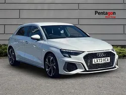 White Used 2023 Audi A3 S-Line Hatchback | £21,500 (Fair price)