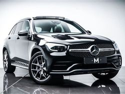 Black Used 2021 Mercedes GLC300 AMG line SUV | £31,795 (Fair price)